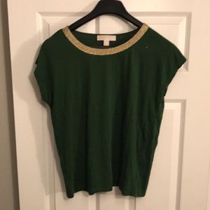 Green Micheal Kors T-shirt